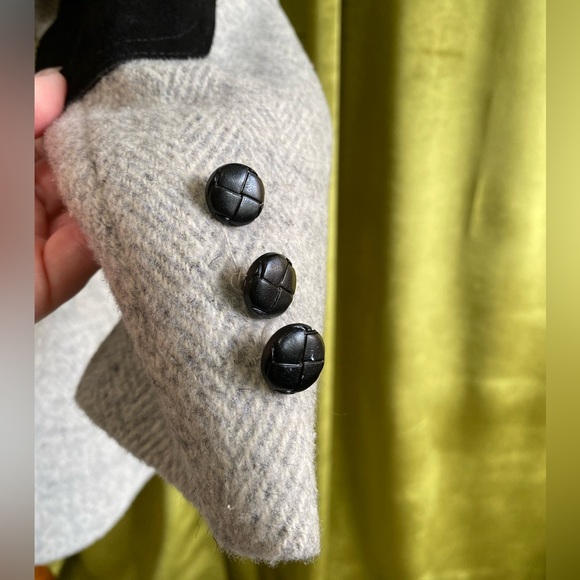 Vintage Deadstock Women’s Wool Blazer by Kmart, Grey, Size 8 | Mint Condition! - Picture 5 of 12